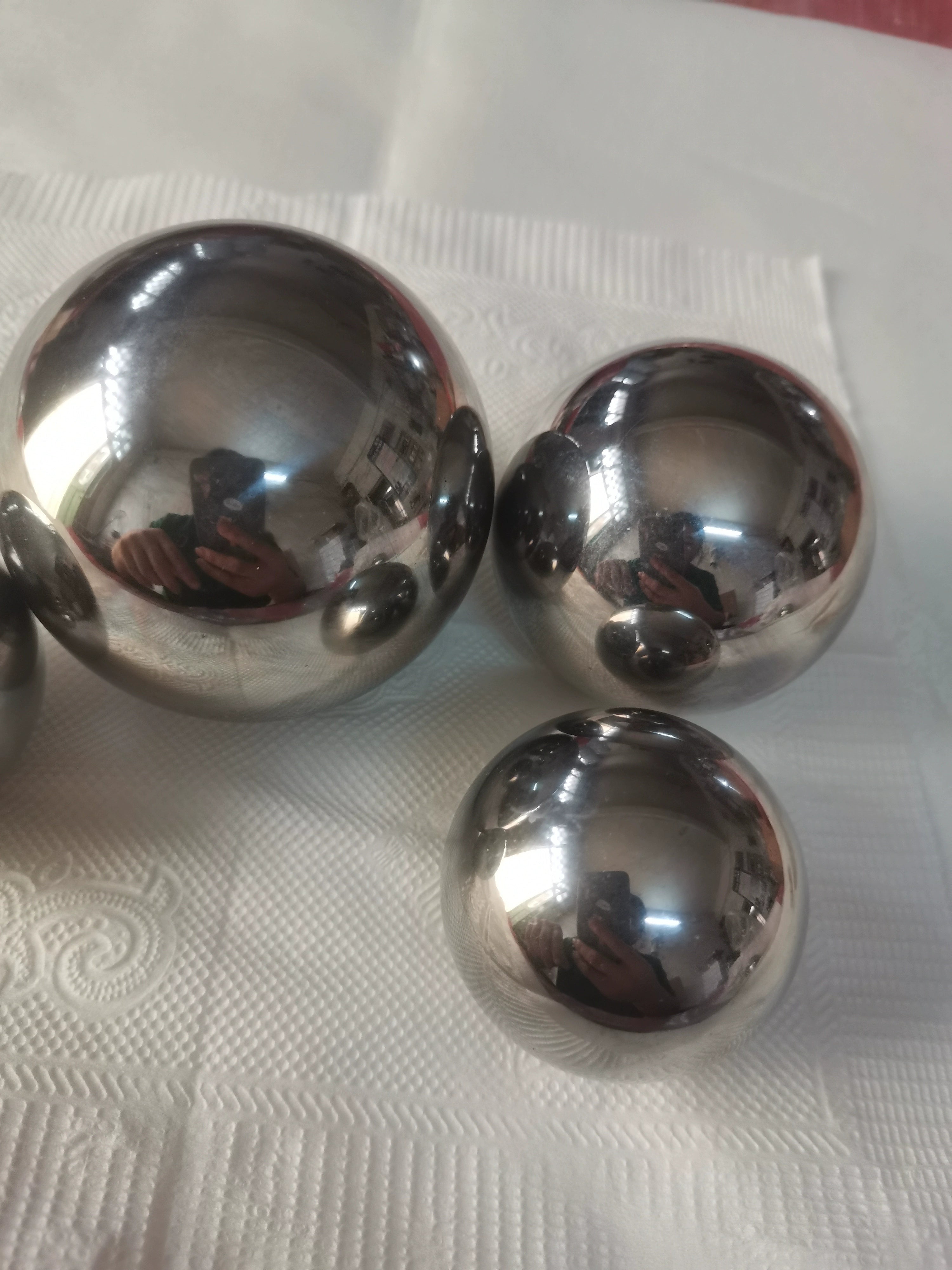 Bola de aço para fitness, bola de aço para reabilitação de idosos, bola para prática de handebol, cuidados de saúde, bola giratória para jogar bola