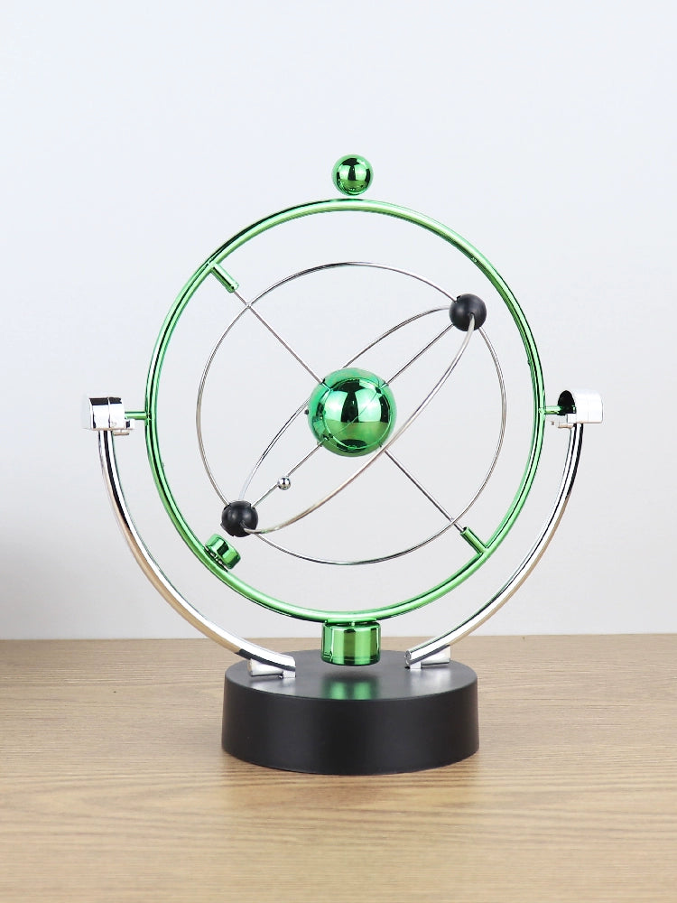 Bola colorida instrumento de movimento perpétuo magnético