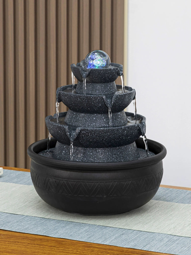 Esfera de decoração Sala de estar Fonte Fengshui