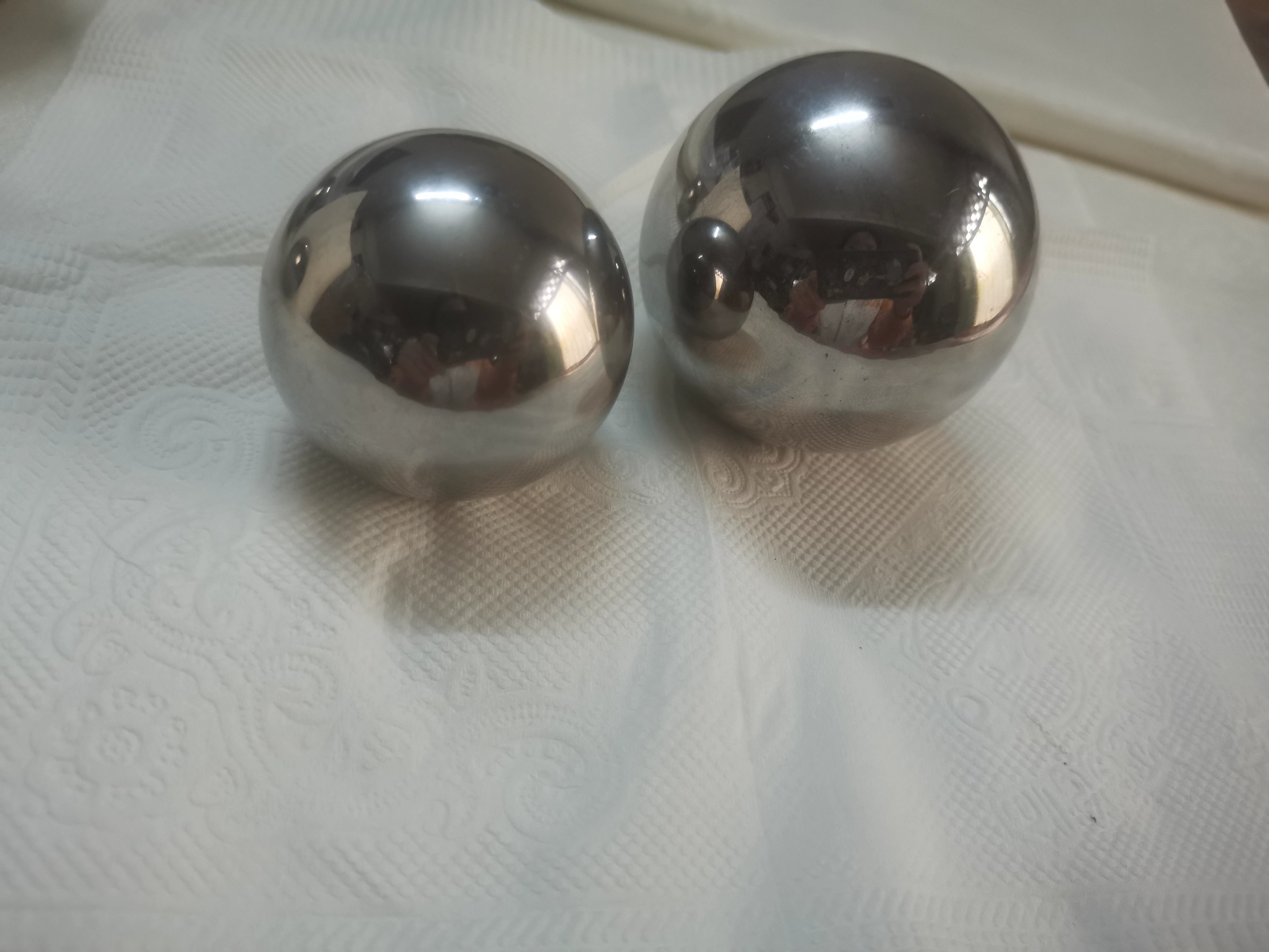 Bola de aço para fitness, bola de aço para reabilitação de idosos, bola para prática de handebol, cuidados de saúde, bola giratória para jogar bola