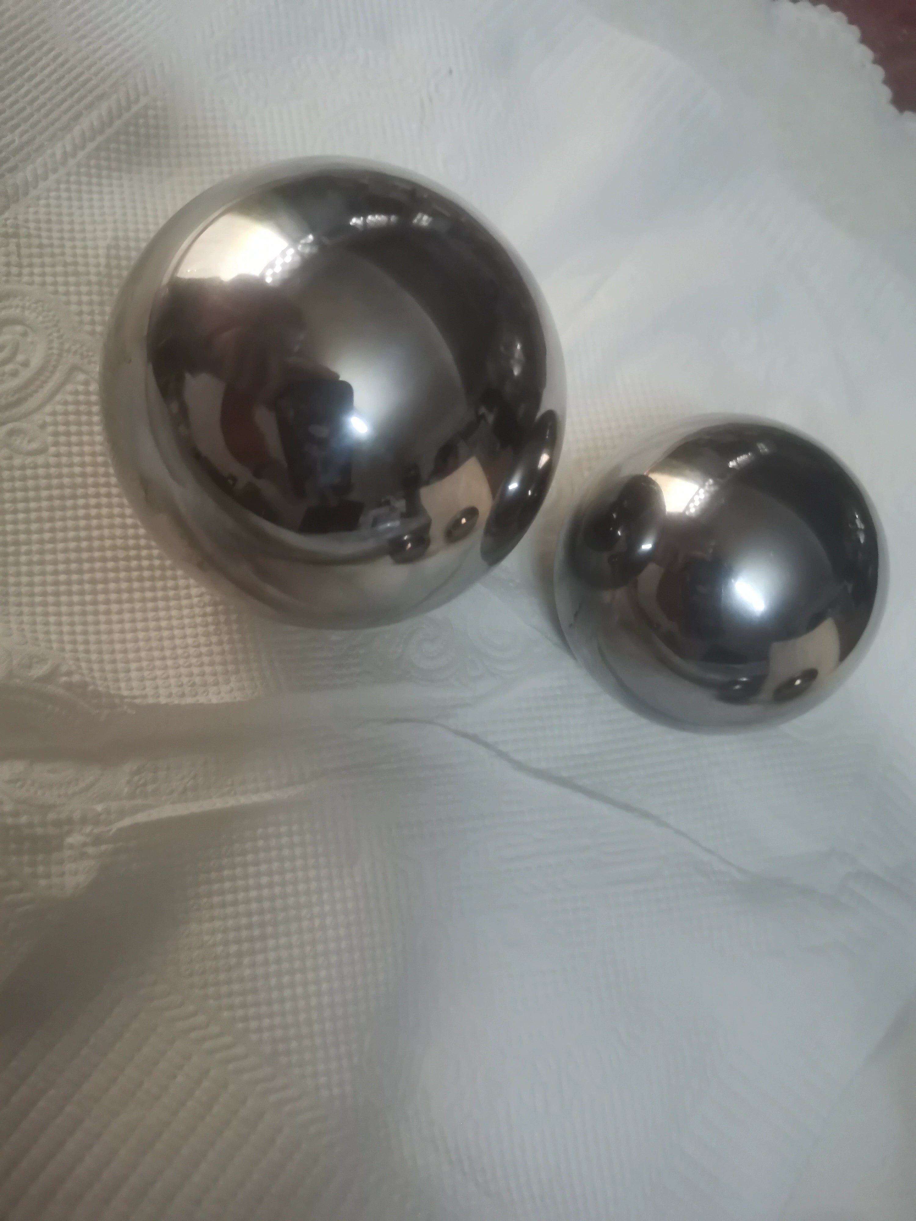 Bola de aço para fitness, bola de aço para reabilitação de idosos, bola para prática de handebol, cuidados de saúde, bola giratória para jogar bola