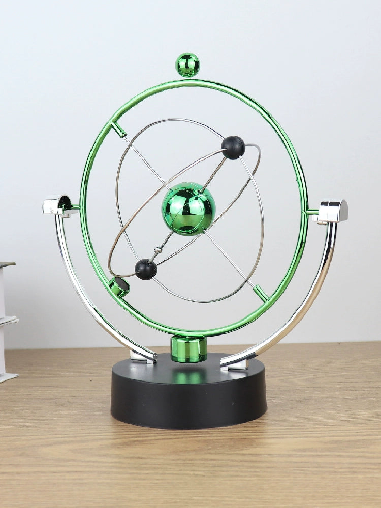 Bola colorida instrumento de movimento perpétuo magnético