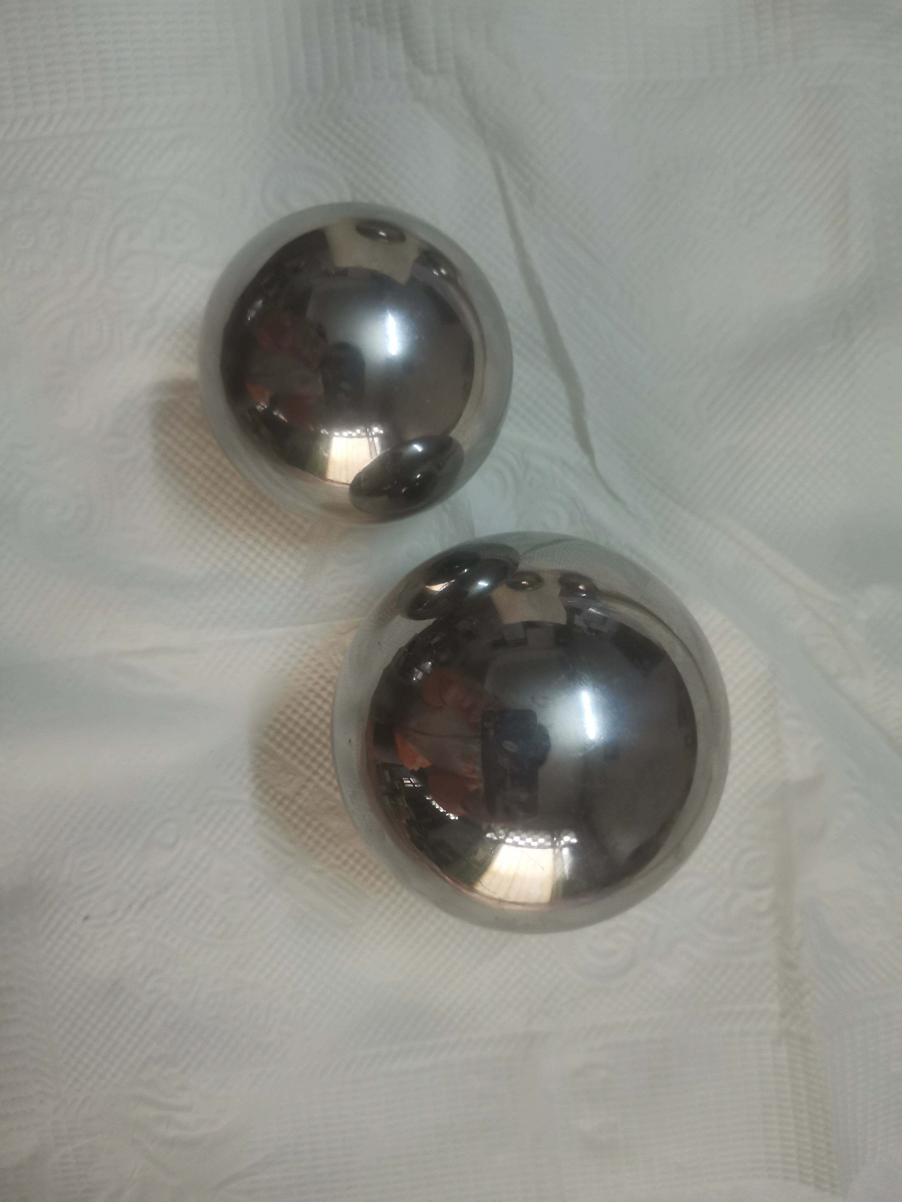 Bola de aço para fitness, bola de aço para reabilitação de idosos, bola para prática de handebol, cuidados de saúde, bola giratória para jogar bola