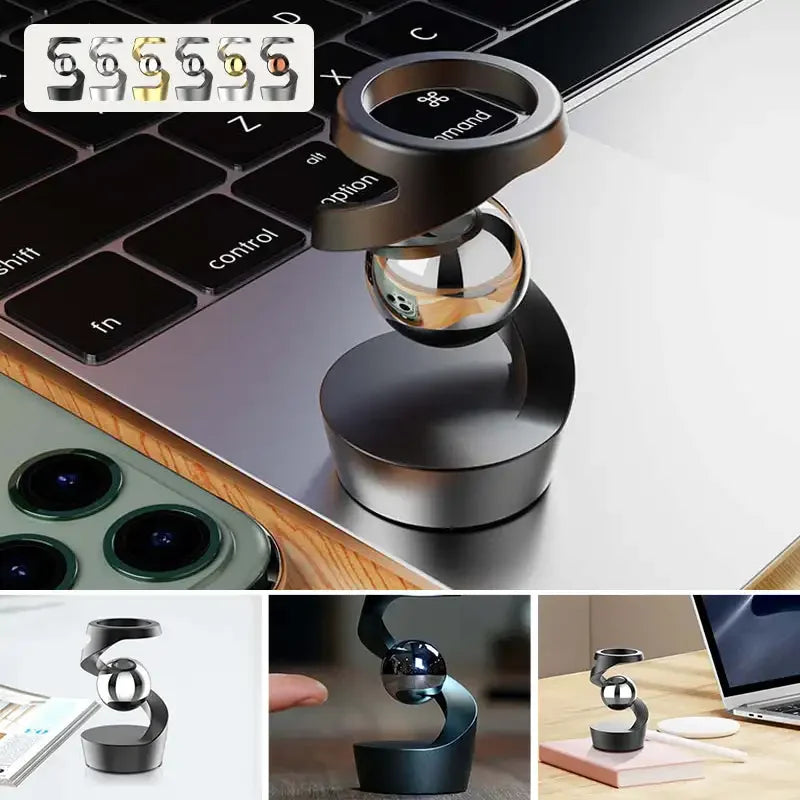 Brinquedo de mesa cinética que desafia a gravidade, mesa de levitação, giroscópio
