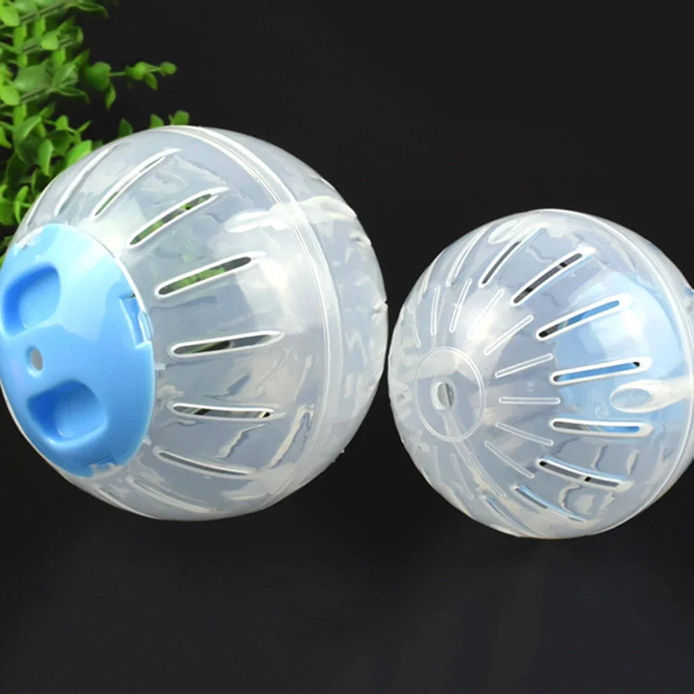 Bola de exercício interativa pequena colorida  para hamsters - brinquedo de treino
