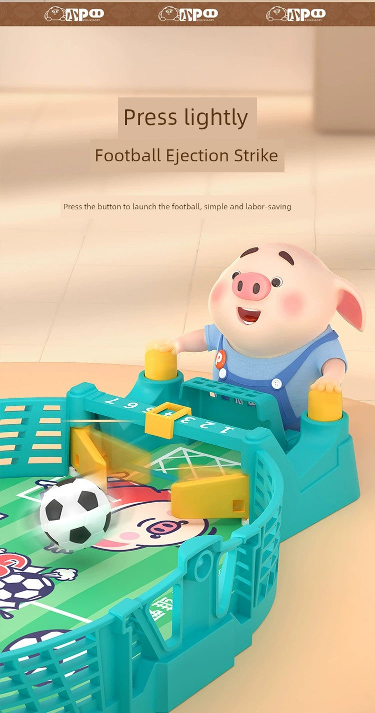 Mesa de futebol combinando brinquedos educativos interativos