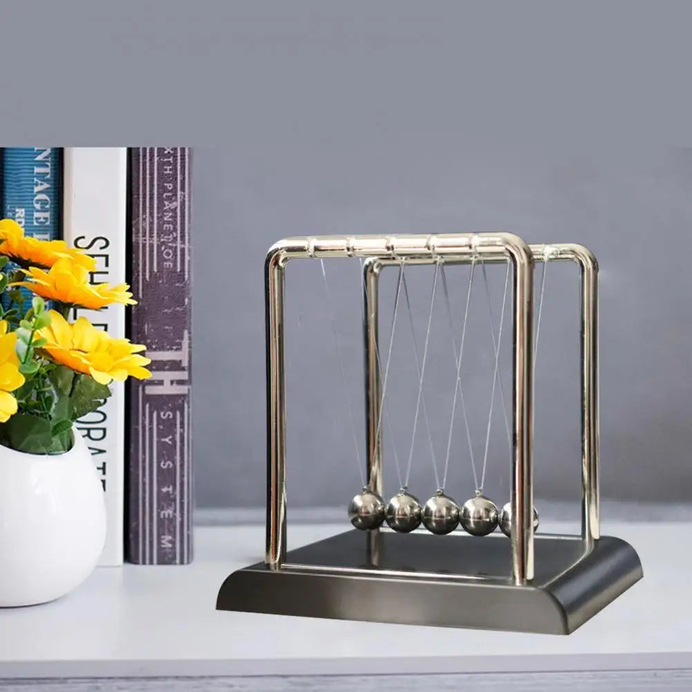 Esfera modelo de pêndulo de newton, berço de newton, bola de equilíbrio para decoração