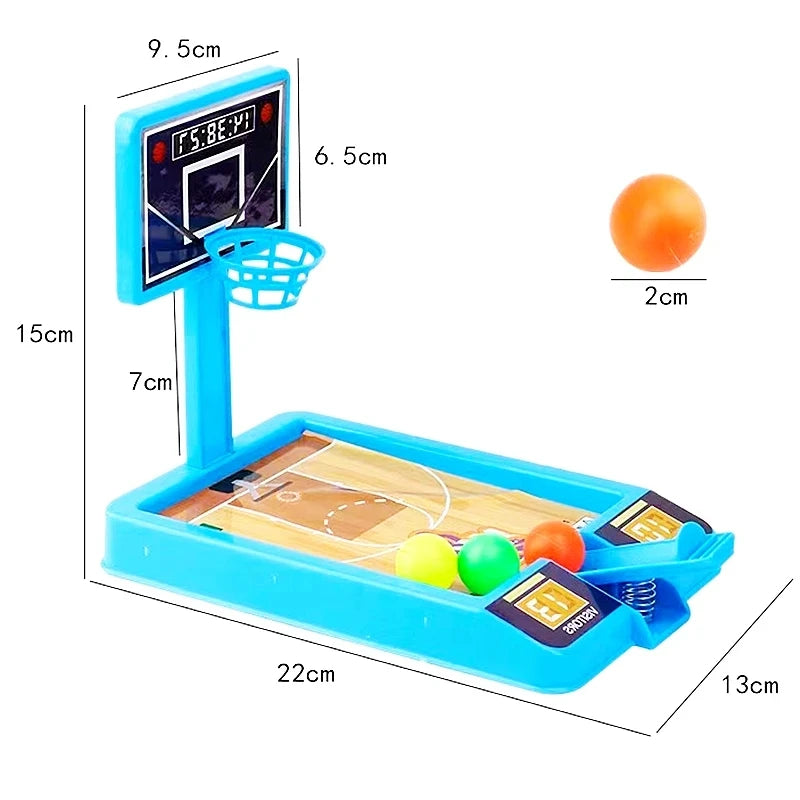 Jogo de basquete desktop brinquedo bola mini máquina