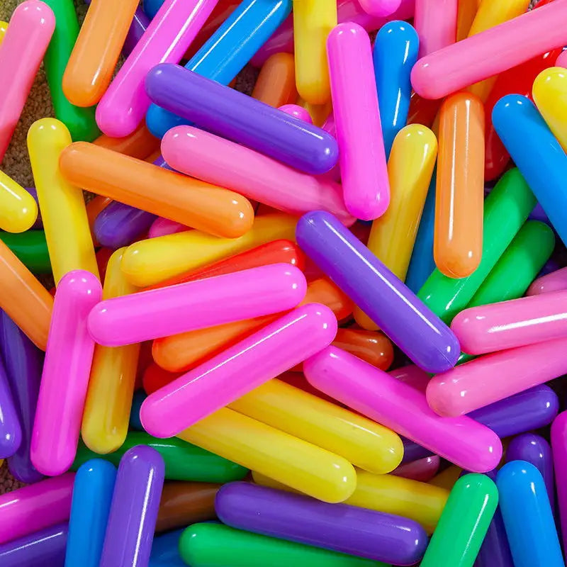 50 pçs bebê bolas de plástico macio pit bolas crianças brinquedo colorido