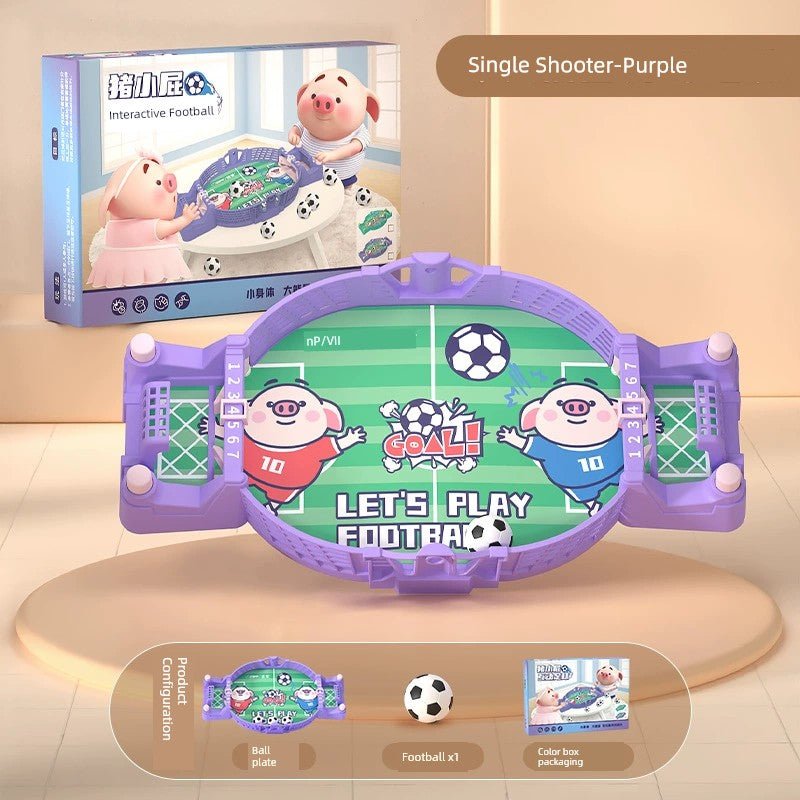 Mesa de futebol combinando brinquedos educativos interativos