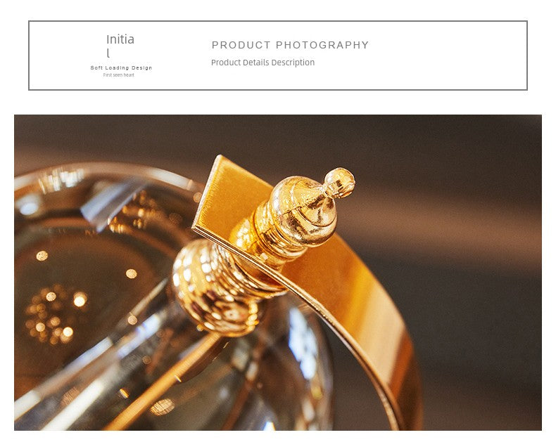 Armário de vinho com decoração de cristal europeu