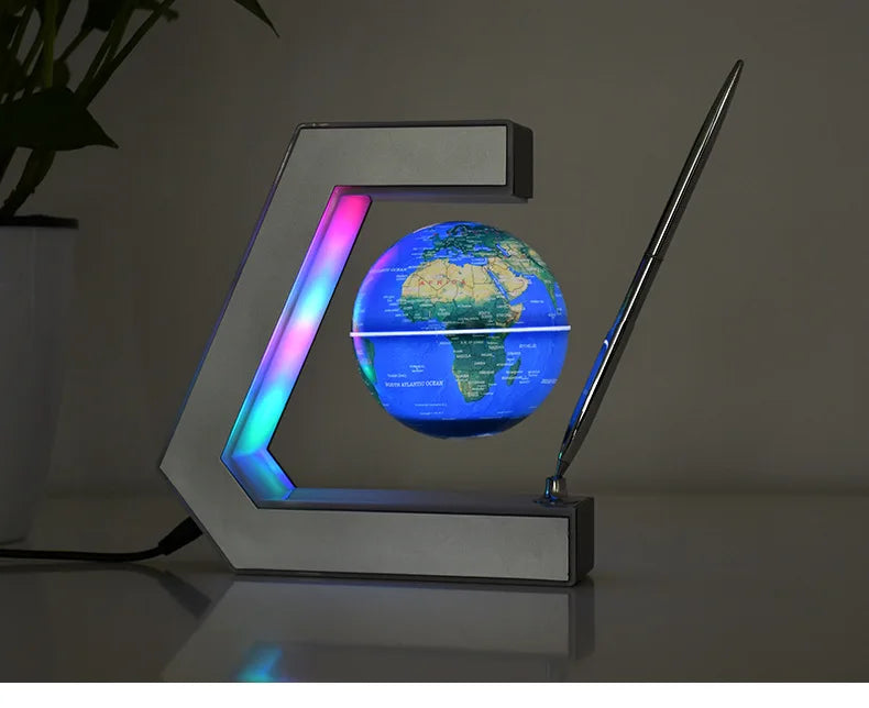 Globo de levitação magnética criativa, novas cores , decoração de escritório.