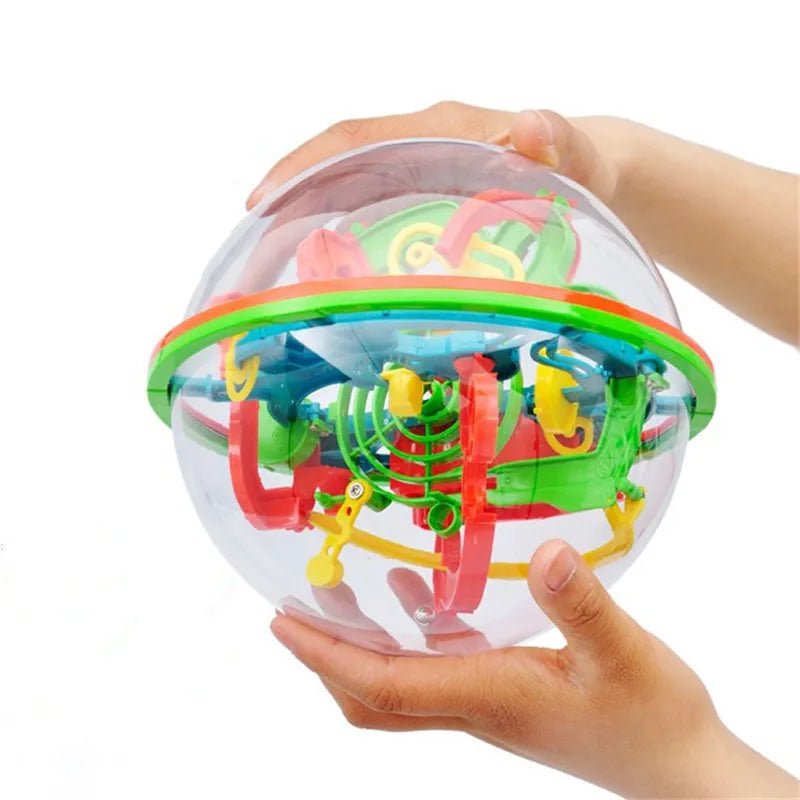 3D labirinto mágico intelecto bola labirinto esfera globo brinquedos