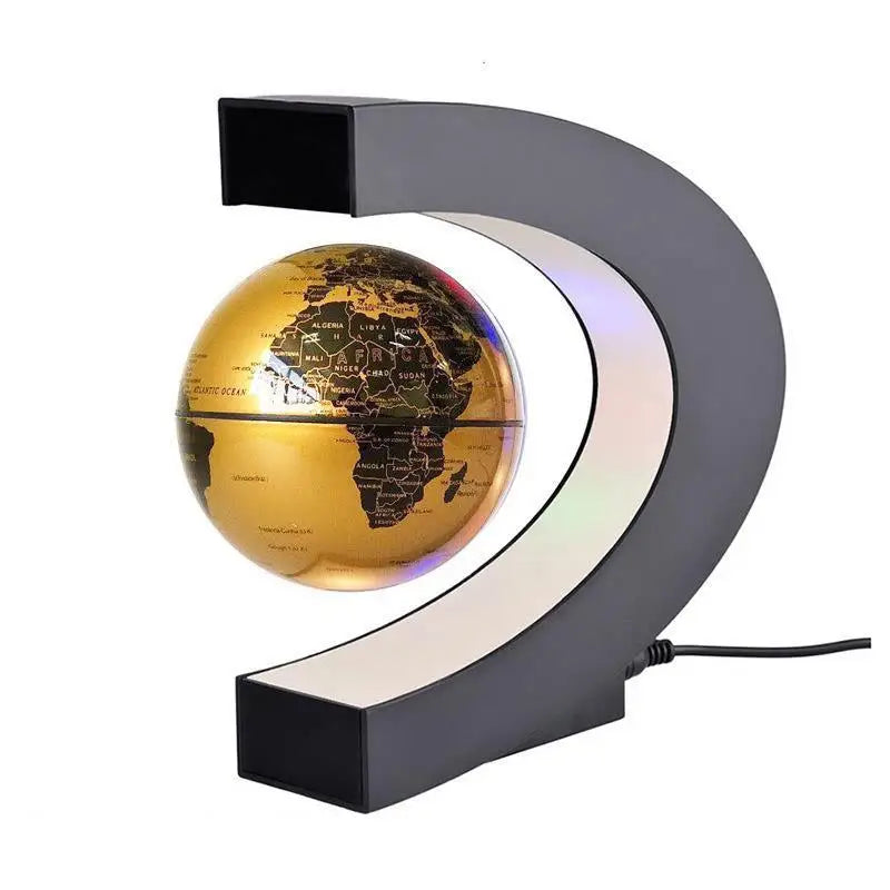 Globo de levitação magnética flutuante led mapa do mundo eletrônico antigravidade lâmpada novidade bola luz decoração