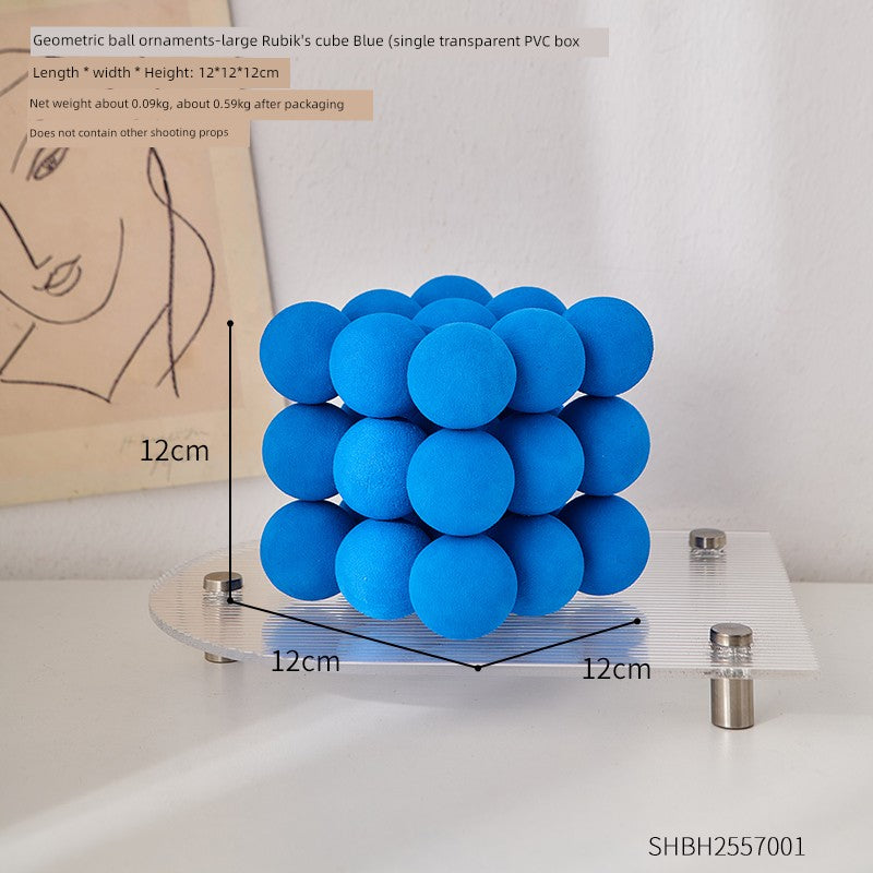 Enfeites de quarto modelo Klein do cubo esfera de Rubik