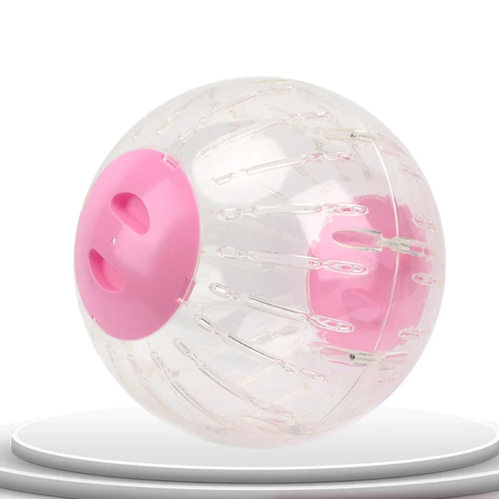Bola de exercício interativa pequena colorida  para hamsters - brinquedo de treino