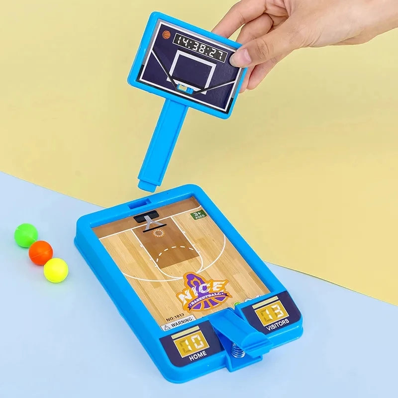 Jogo de basquete desktop brinquedo bola mini máquina