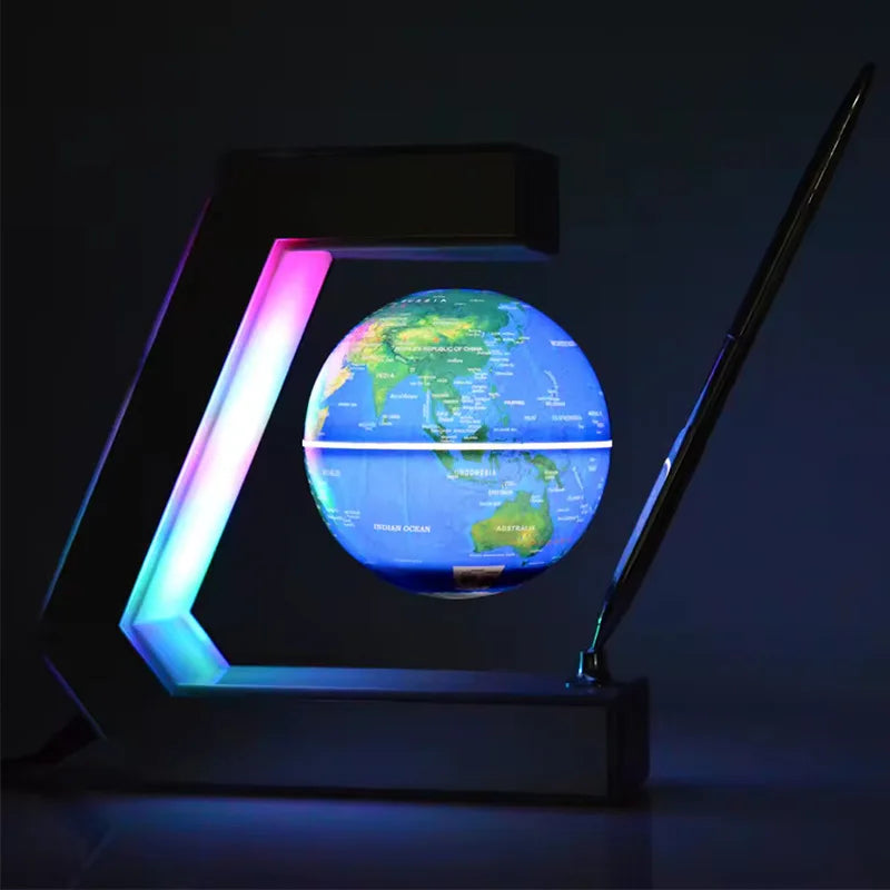 Globo de levitação magnética criativa, novas cores , decoração de escritório.