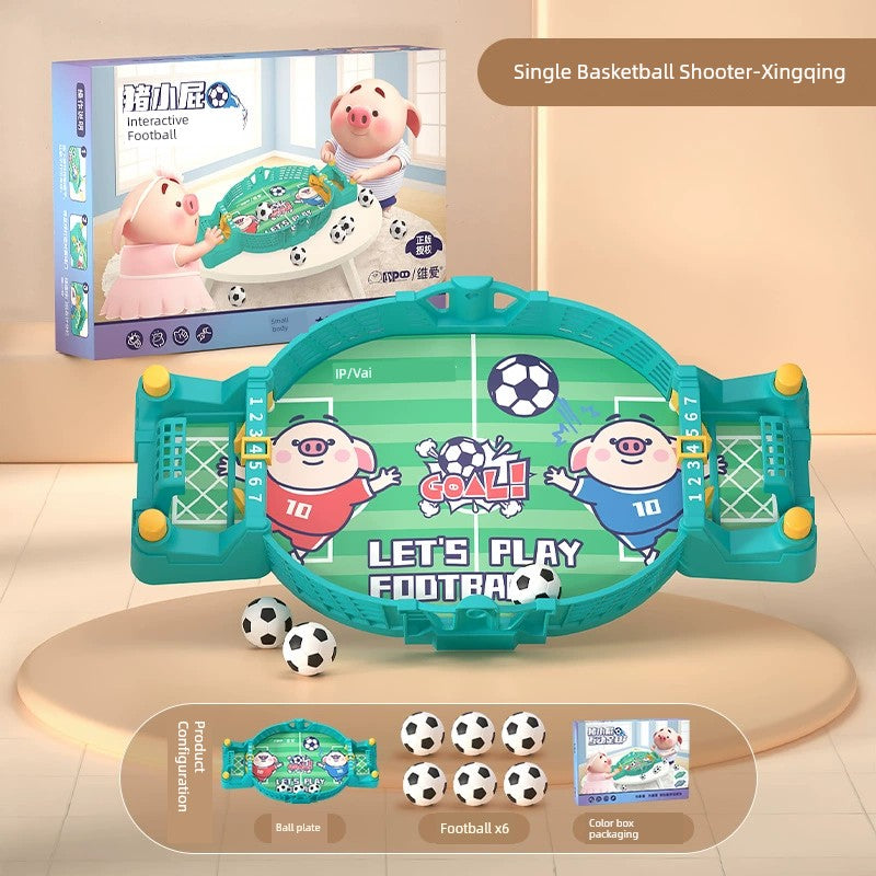 Mesa de futebol combinando brinquedos educativos interativos