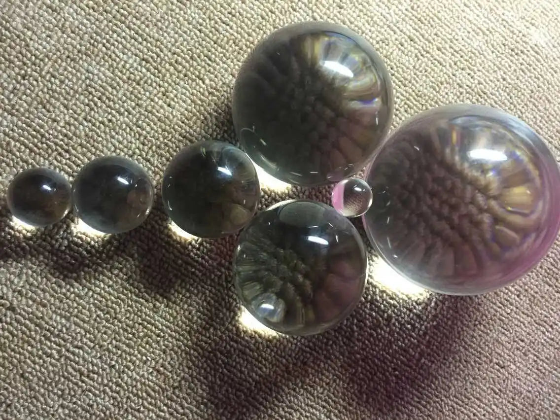 Bola de cristal k9 transparente, 40/50/60mm ásia, esfera mágica