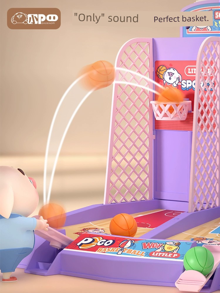 Mesa de tiro correspondência interativo duplo basquete brinquedos