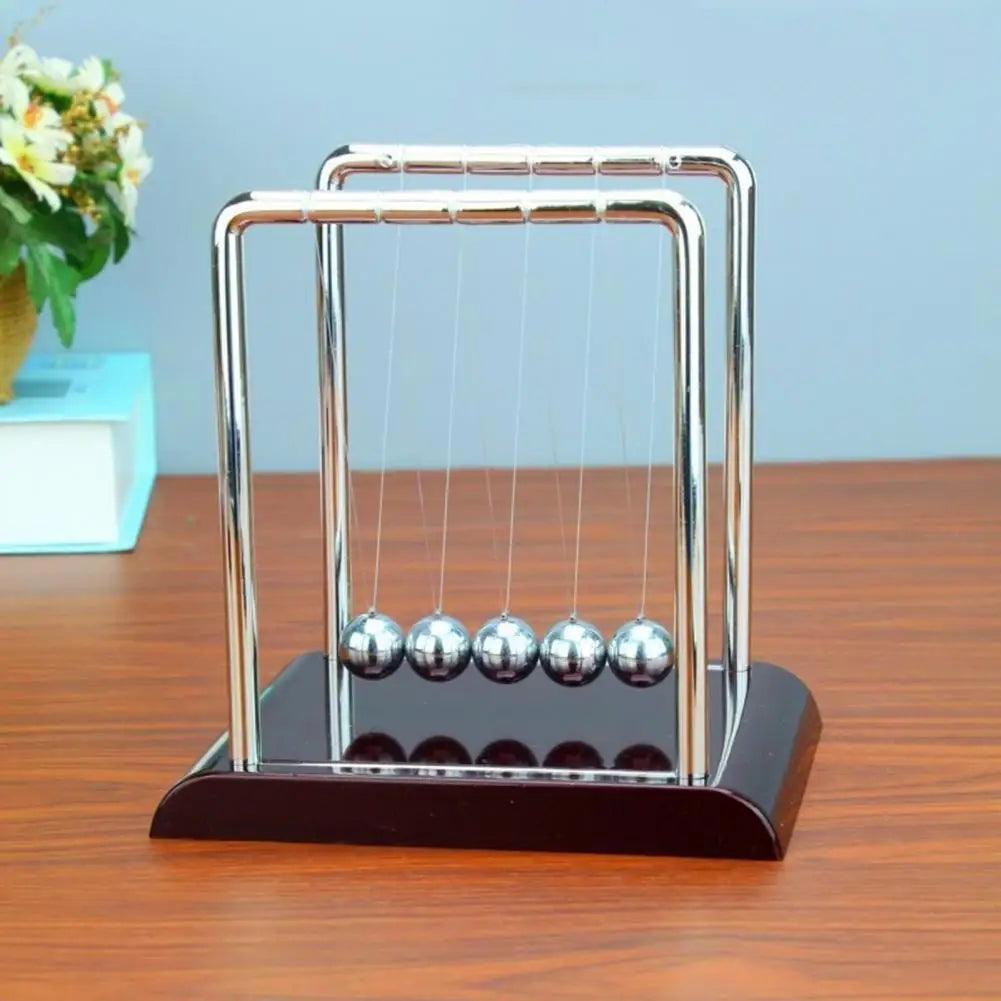 Esfera modelo de pêndulo de newton, berço de newton, bola de equilíbrio para decoração