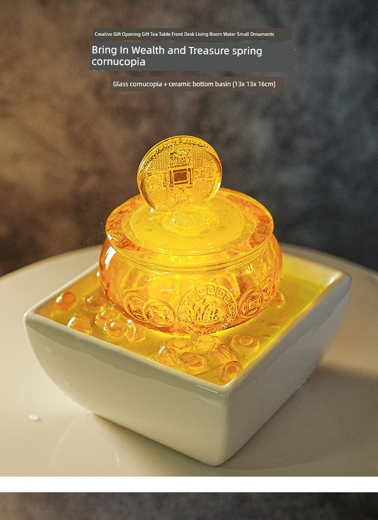 Bola da sorte decoração de sala de estar Fengshui