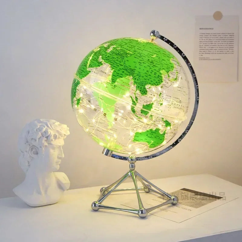 Globo hd 20cm grande estudante ensino globo