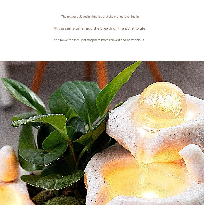 Ornamental acessível luxo Fengshui Bola de cristal