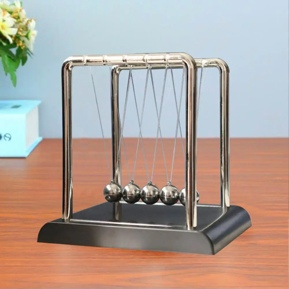 Esfera modelo de pêndulo de newton, berço de newton, bola de equilíbrio para decoração