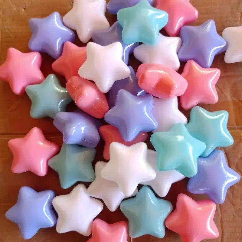 50 pçs bebê bolas de plástico macio pit bolas crianças brinquedo colorido