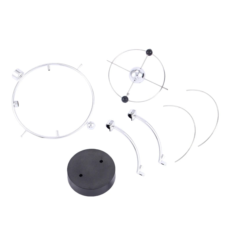 Brinquedo de escultura de mesa de movimento perpétuo - Arte cinética Galaxy Planet Balance Mobile - Escritório executivo magnético Decoração de casa