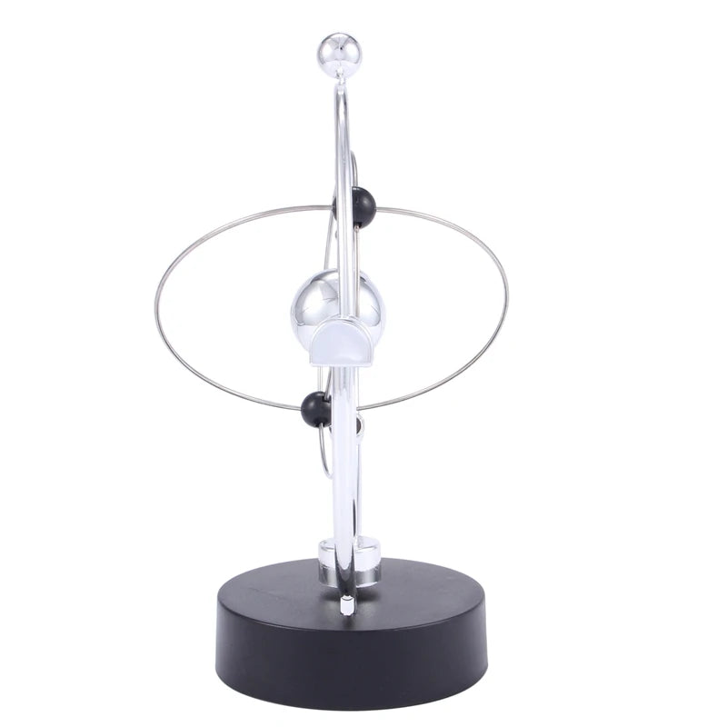 Brinquedo de escultura de mesa de movimento perpétuo - Arte cinética Galaxy Planet Balance Mobile - Escritório executivo magnético Decoração de casa