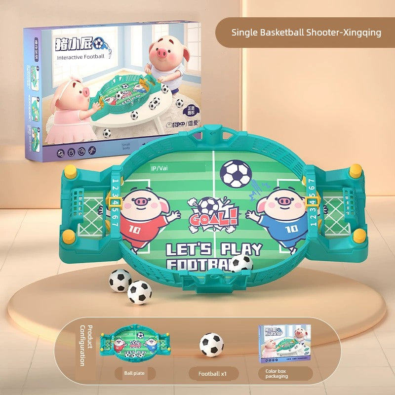Mesa de futebol combinando brinquedos educativos interativos