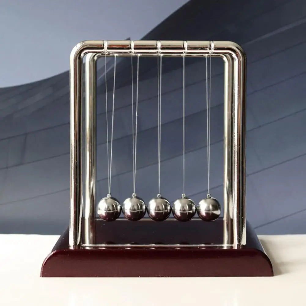 Esfera modelo de pêndulo de newton, berço de newton, bola de equilíbrio para decoração