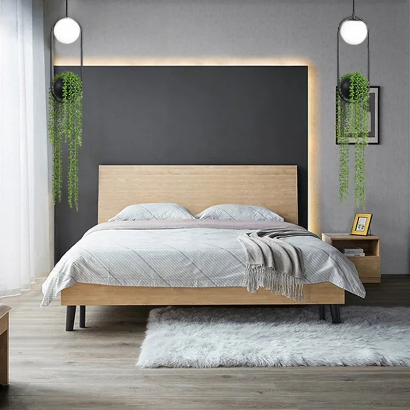 Bola de vidro lâmpada pendurada de plantas decoração para casa