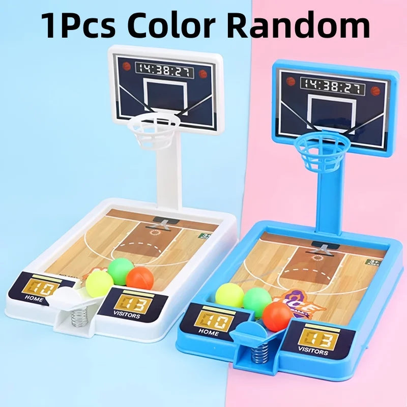 Jogo de basquete desktop brinquedo bola mini máquina