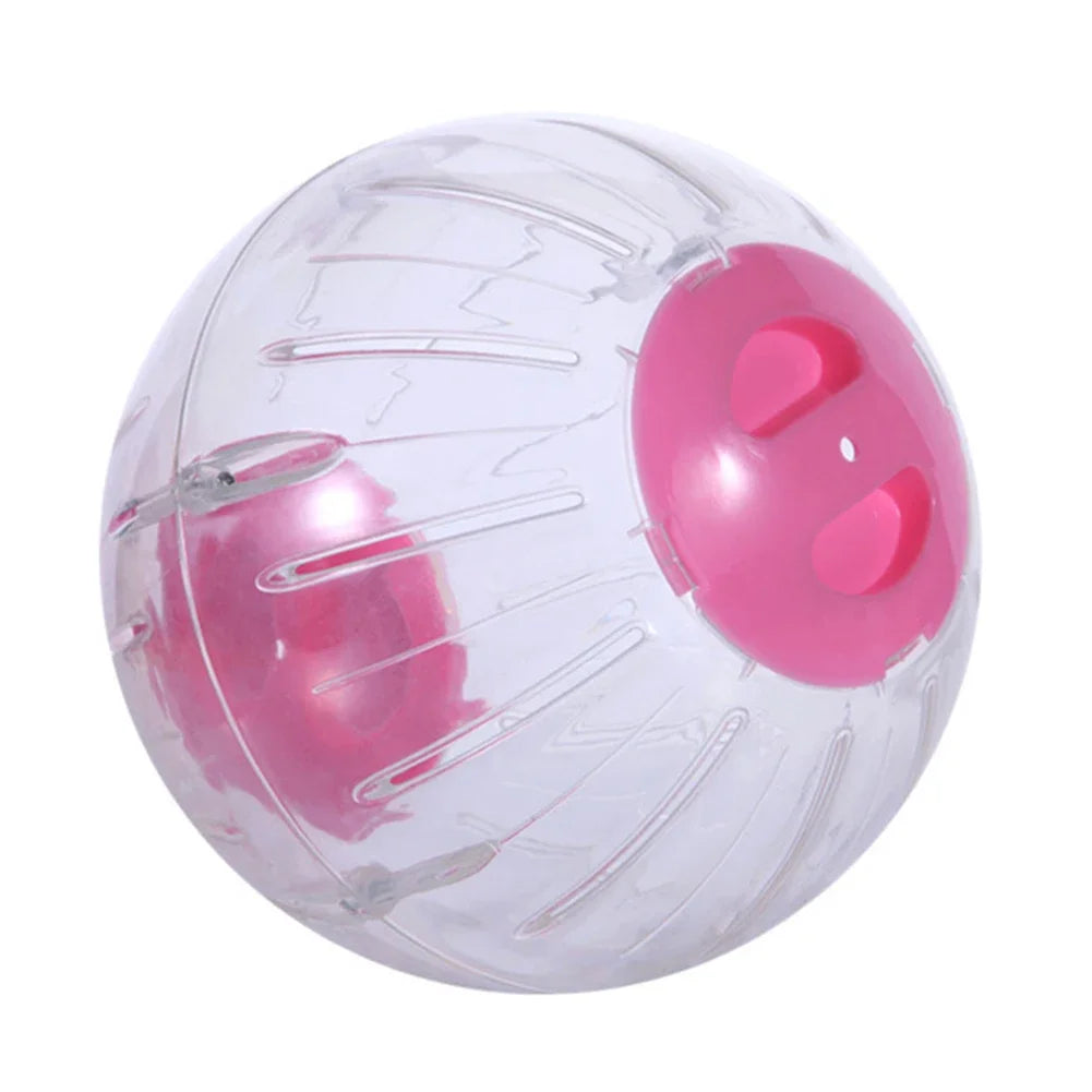 Bola de exercício interativa pequena colorida  para hamsters - brinquedo de treino