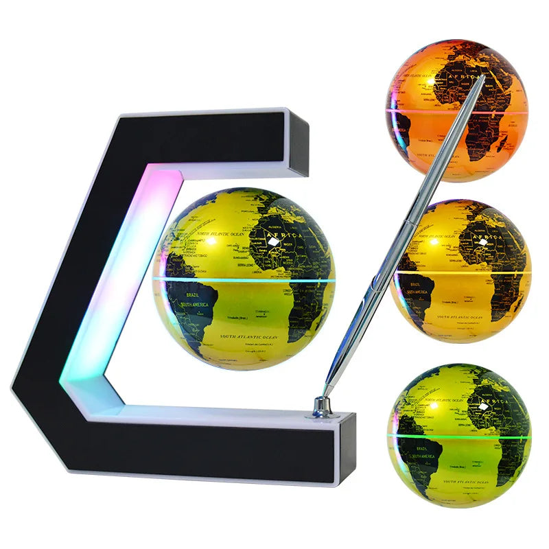 Globo de levitação magnética criativa, novas cores , decoração de escritório.