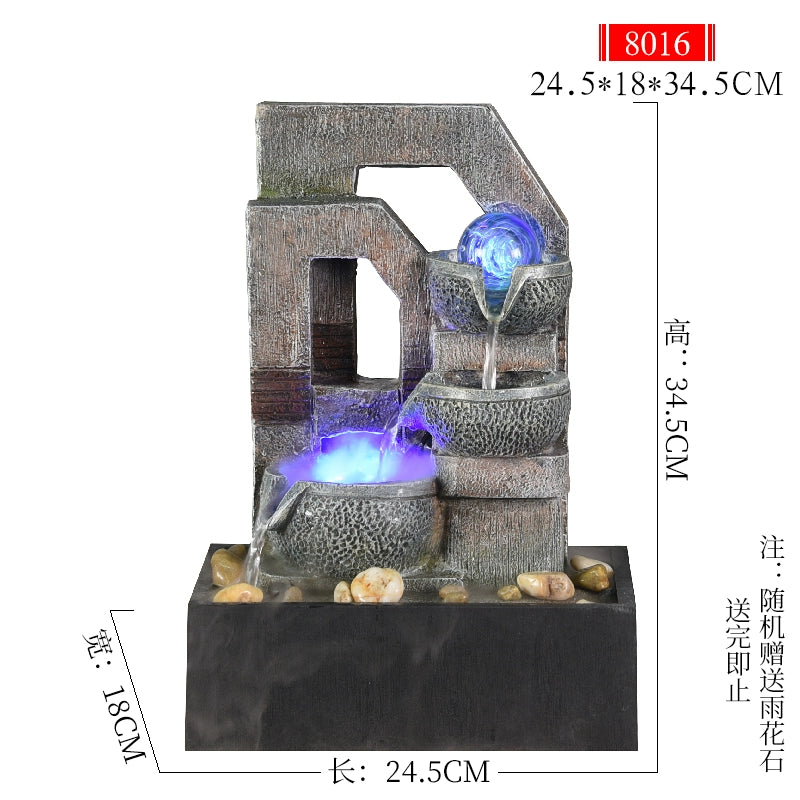 Fonte de decoração para sala de estar feng shui